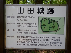 山田城址